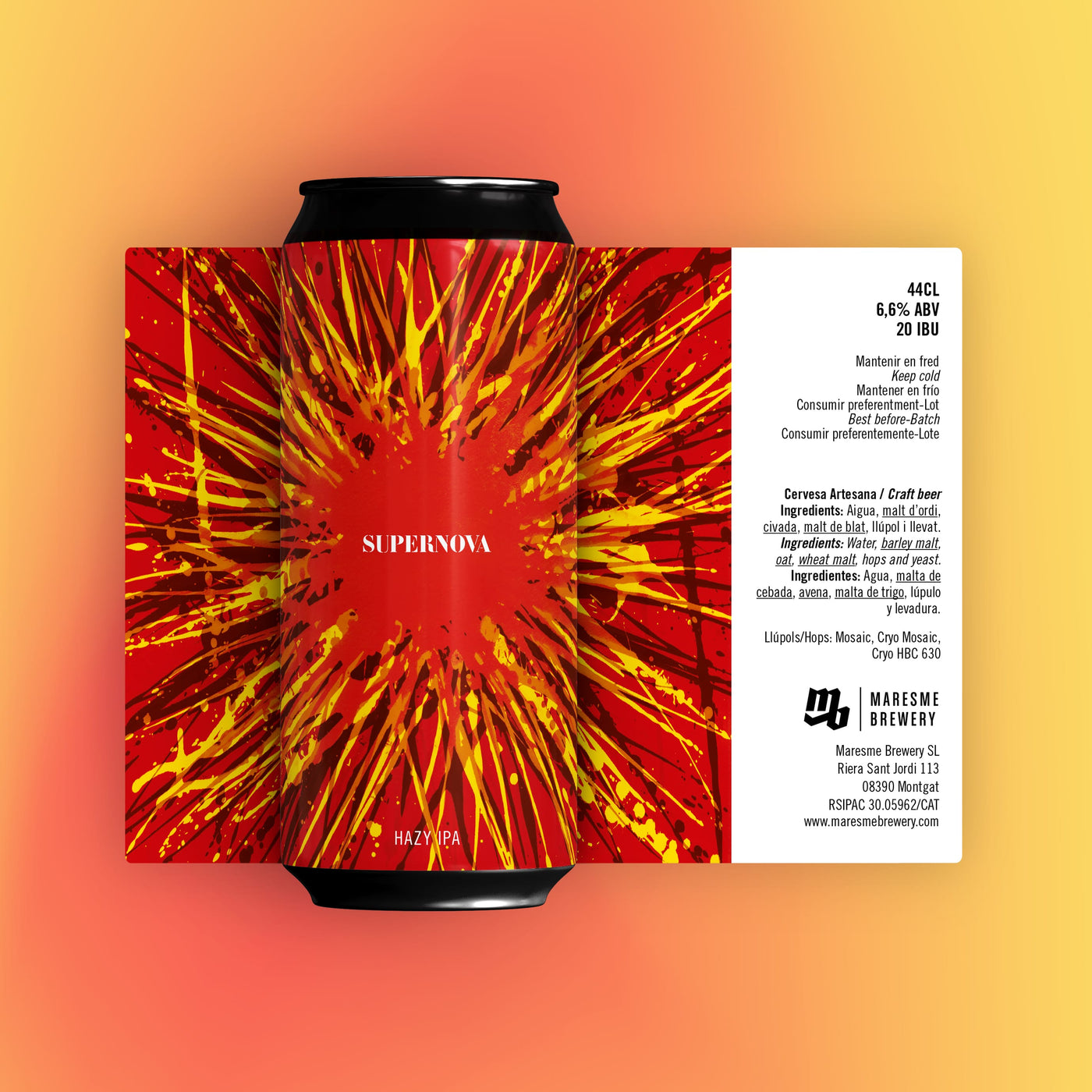 Supernova, a hazy IPA